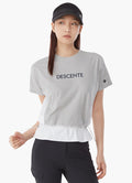 DESCENTE Women's Hybrid Round Short Sleeve T-shirt
