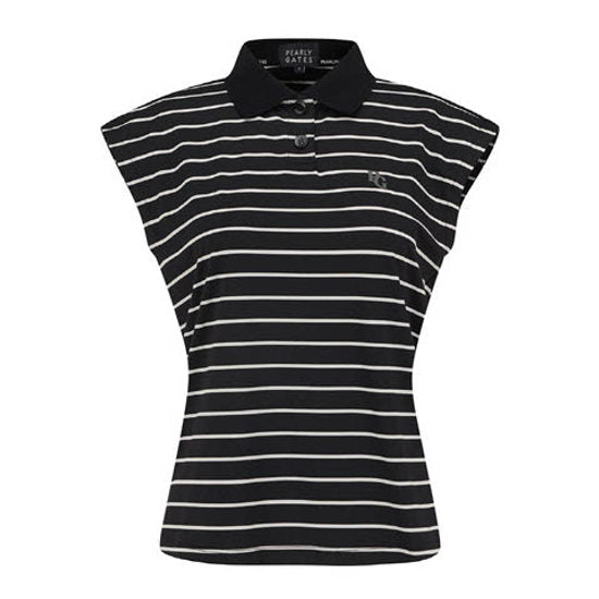 Pearly Gates Women's Smile Stripe Sleeveless Top