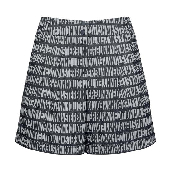 [Master Bunny] Women's Logo Pattern Roll-up Shorts