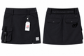 Master Bunny Edition Utility Cargo Golf Skirt – Black