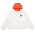 Malbon Women's detachable hooded fisherman jacket (ivory)