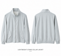 DESCENTE Lightweight Stand Collar Golf Jacket