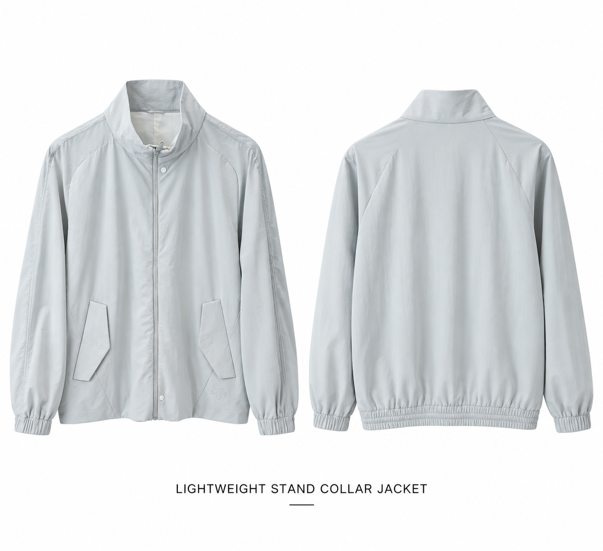 DESCENTE Lightweight Stand Collar Golf Jacket